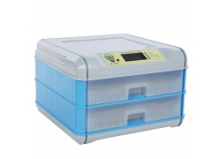 Incubator electric (clocitoare) capacitate 128 oua, 2 etaje, alimentare 220V / 12V Micul Fermier